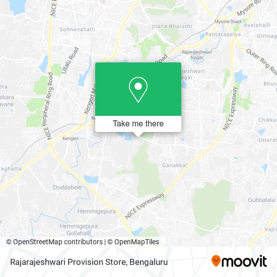 Rajarajeshwari Provision Store map