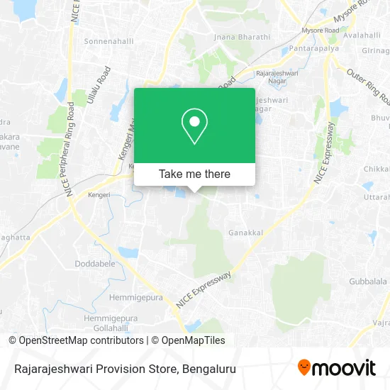 Rajarajeshwari Provision Store map