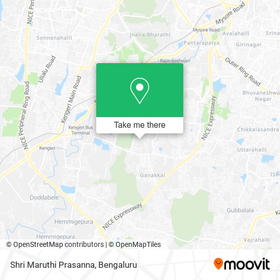 Shri Maruthi Prasanna map
