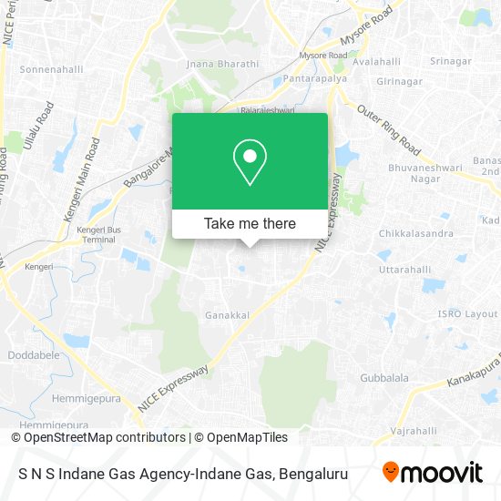 S N S Indane Gas Agency-Indane Gas map