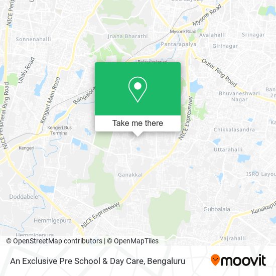 An Exclusive Pre School & Day Care map