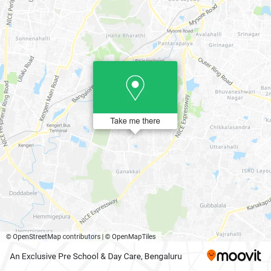 An Exclusive Pre School & Day Care map