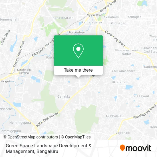 Green Space Landscape Development & Management map