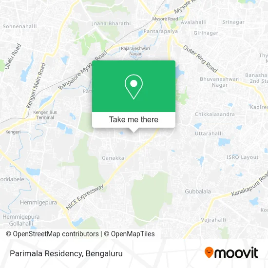 Parimala Residency map