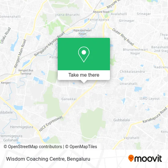 Wisdom Coaching Centre map