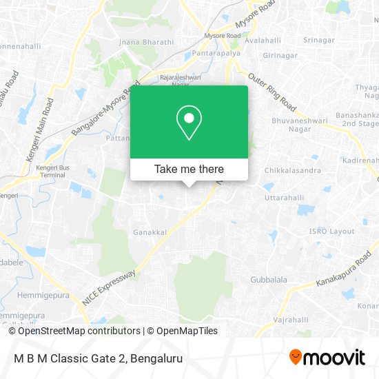 M B M Classic Gate 2 map