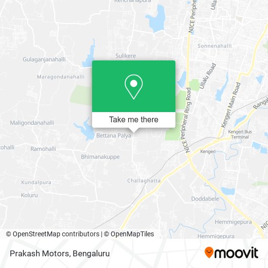 Prakash Motors map