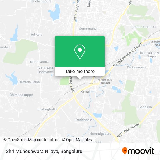 Shri Muneshwara Nilaya map