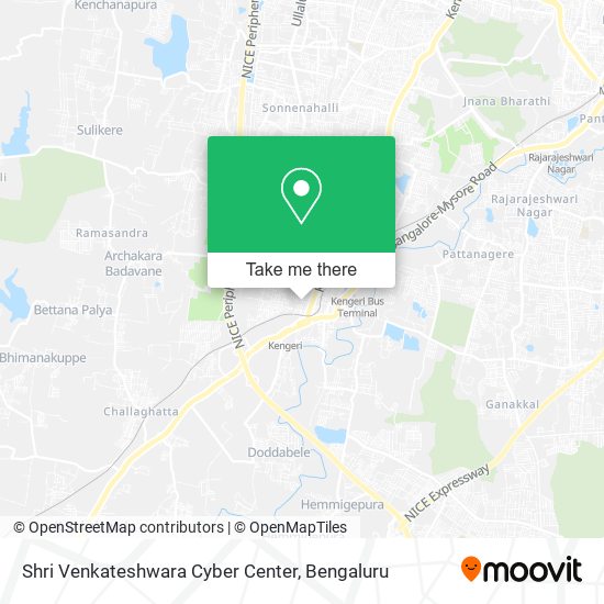 Shri Venkateshwara Cyber Center map