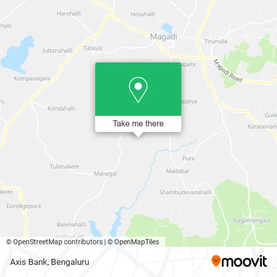 Axis Bank map