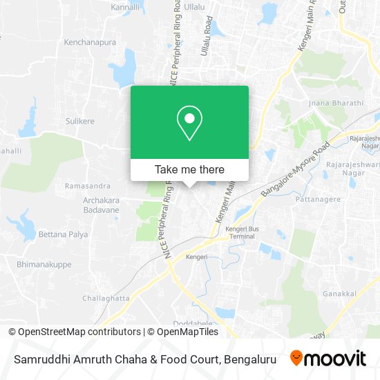 Samruddhi Amruth Chaha & Food Court map