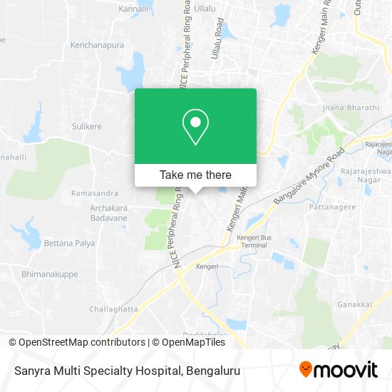Sanyra Multi Specialty Hospital map
