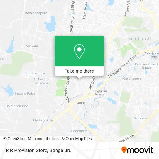 R R Provision Store map