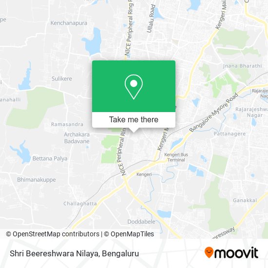 Shri Beereshwara Nilaya map