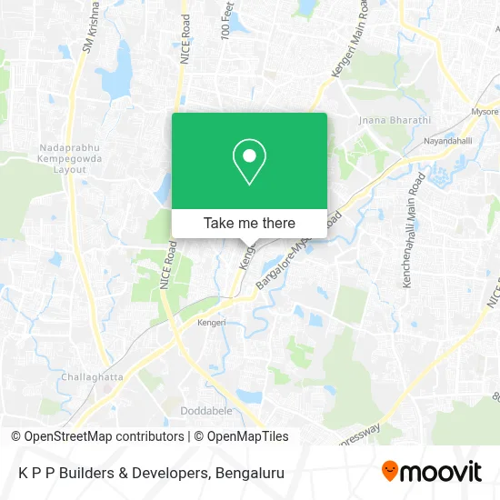 K P P Builders & Developers map
