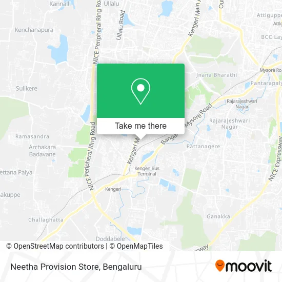Neetha Provision Store map
