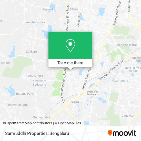 Samruddhi Properties map