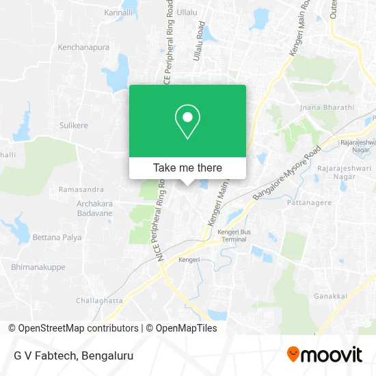 G V Fabtech map