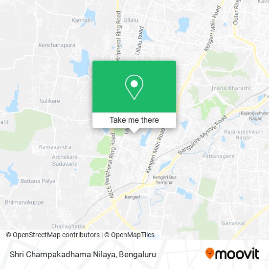 Shri Champakadhama Nilaya map