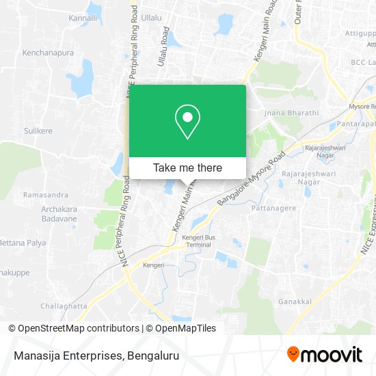 Manasija Enterprises map