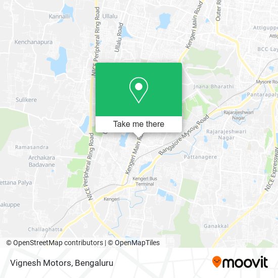 Vignesh Motors map