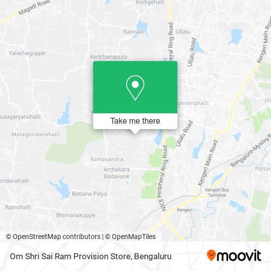 Om Shri Sai Ram Provision Store map