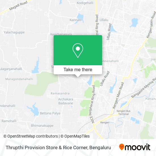 Thrupthi Provision Store & Rice Corner map