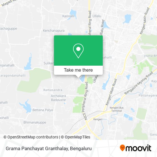 Grama Panchayat Granthalay map