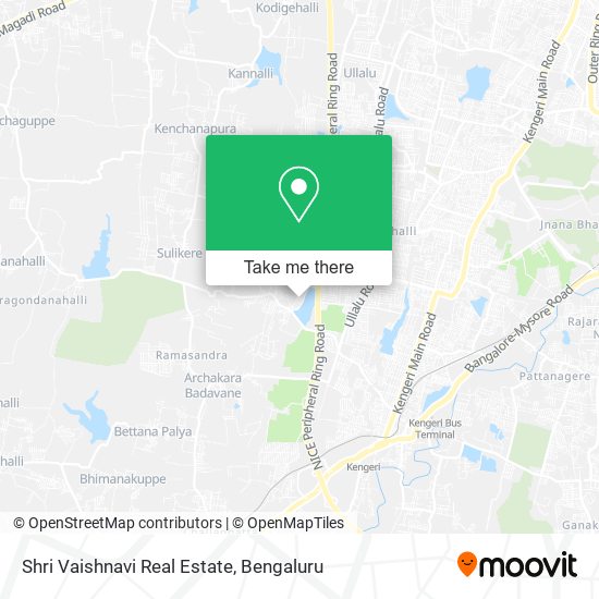 Shri Vaishnavi Real Estate map