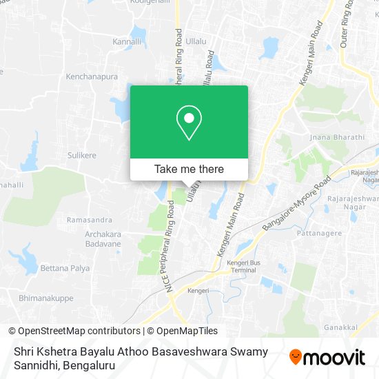 Shri Kshetra Bayalu Athoo Basaveshwara Swamy Sannidhi map
