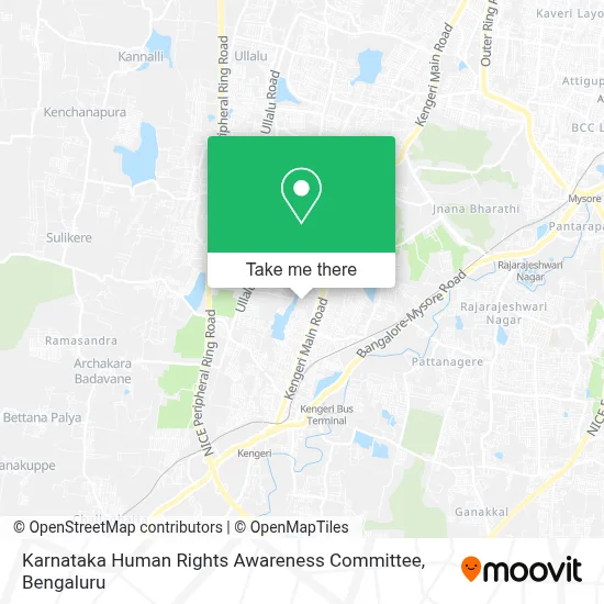 Karnataka Human Rights Awareness Committee map
