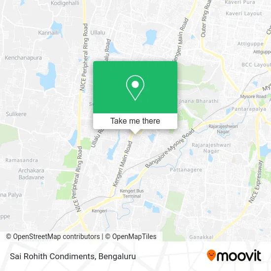 Sai Rohith Condiments map