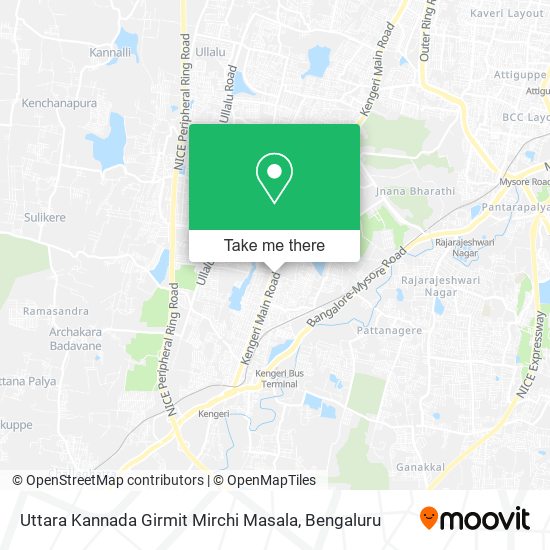 Uttara Kannada Girmit Mirchi Masala map