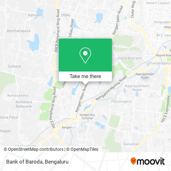 Bank of Baroda map