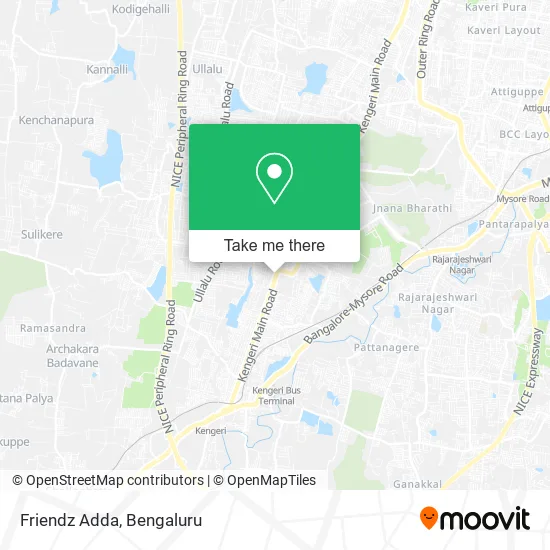 Friendz Adda map