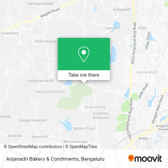 Anjanadri Bakery & Condiments map