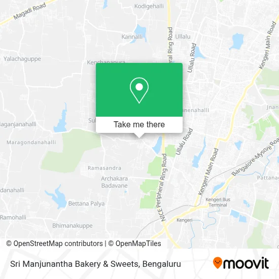 Sri Manjunantha Bakery & Sweets map