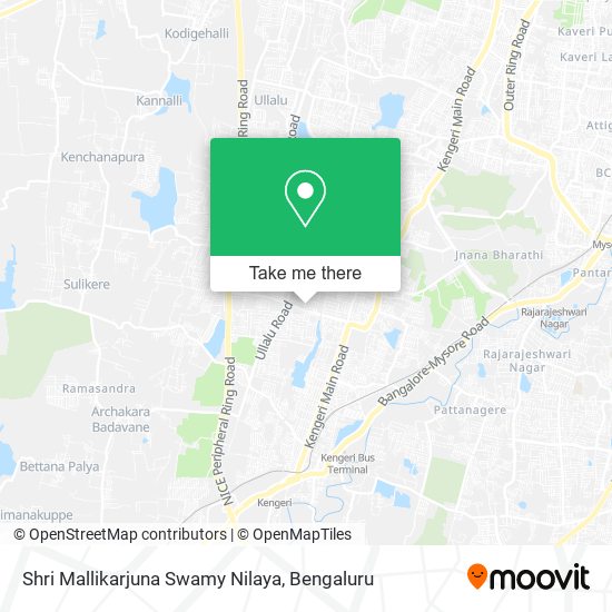 Shri Mallikarjuna Swamy Nilaya map