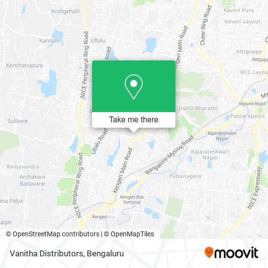 Vanitha Distributors map