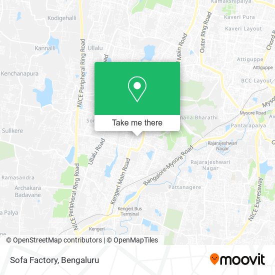 Sofa Factory map