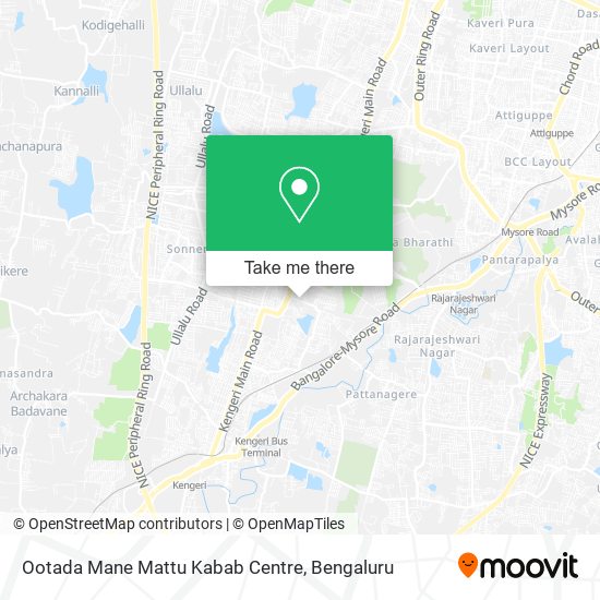 Ootada Mane Mattu Kabab Centre map