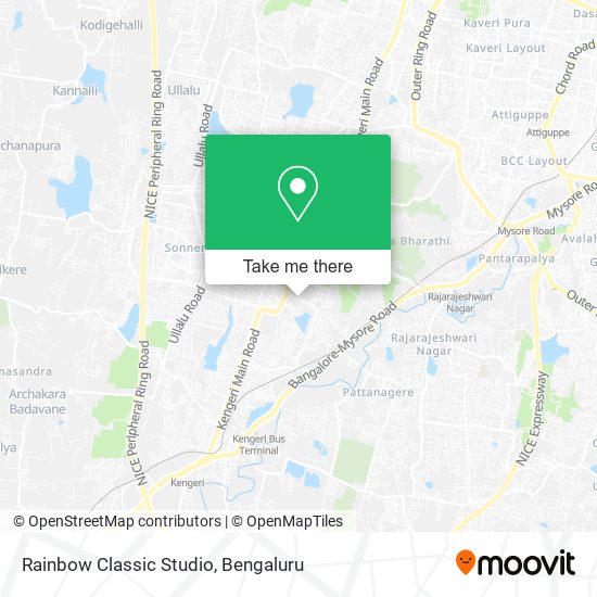 Rainbow Classic Studio map