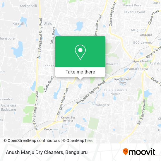 Anush Manju Dry Cleaners map