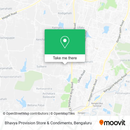 Bhavya Provision Store & Condiments map
