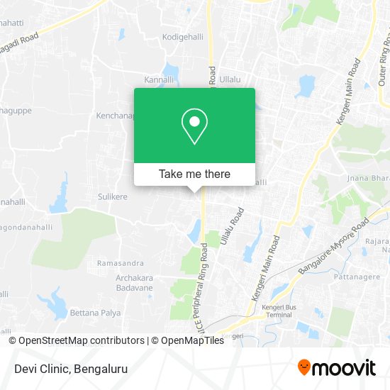 Devi Clinic map