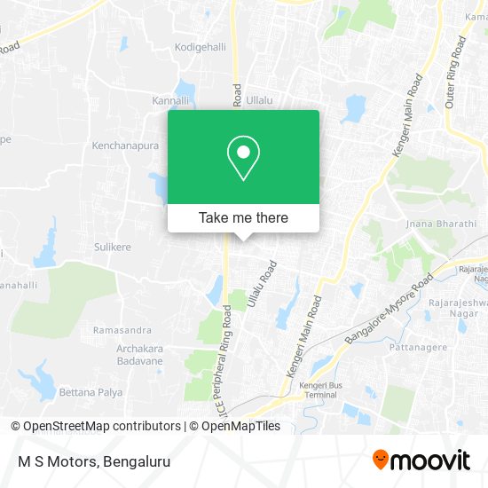 M S Motors map