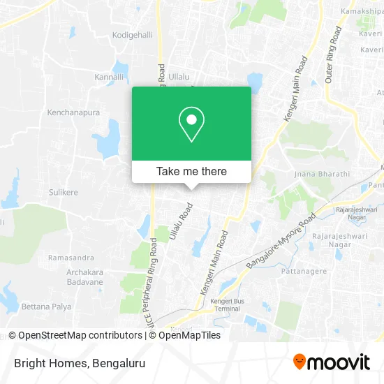 Bright Homes map
