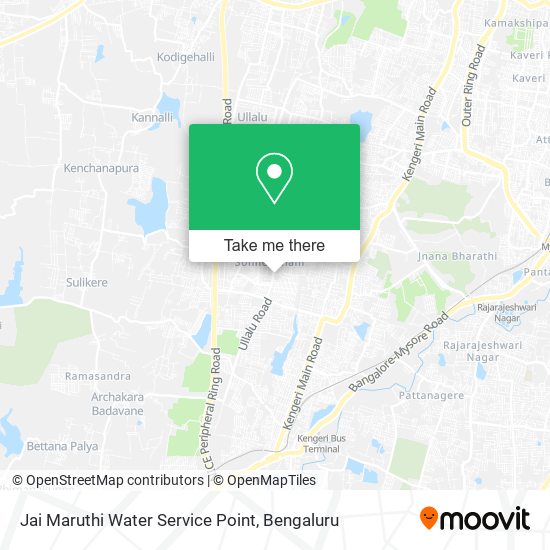 Jai Maruthi Water Service Point map