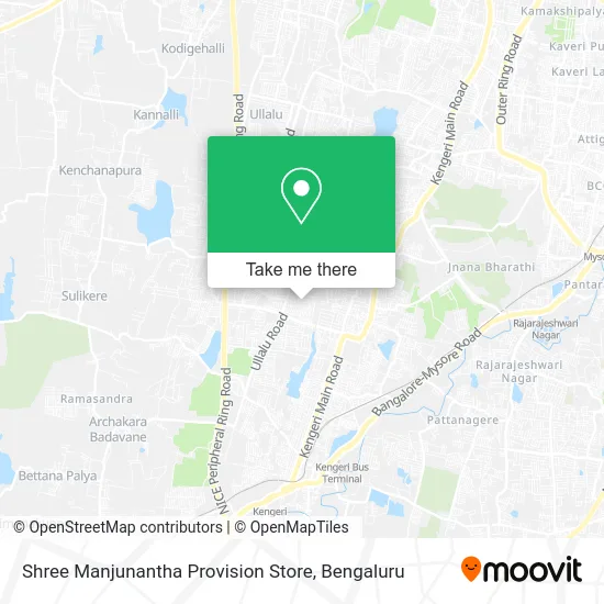 Shree Manjunantha Provision Store map