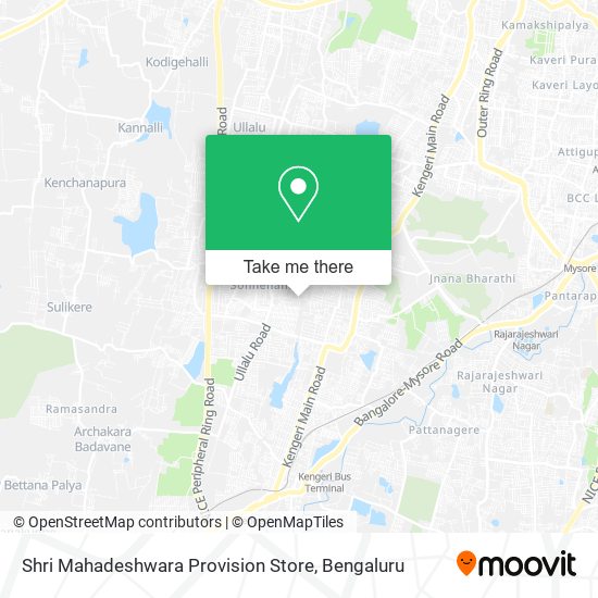 Shri Mahadeshwara Provision Store map